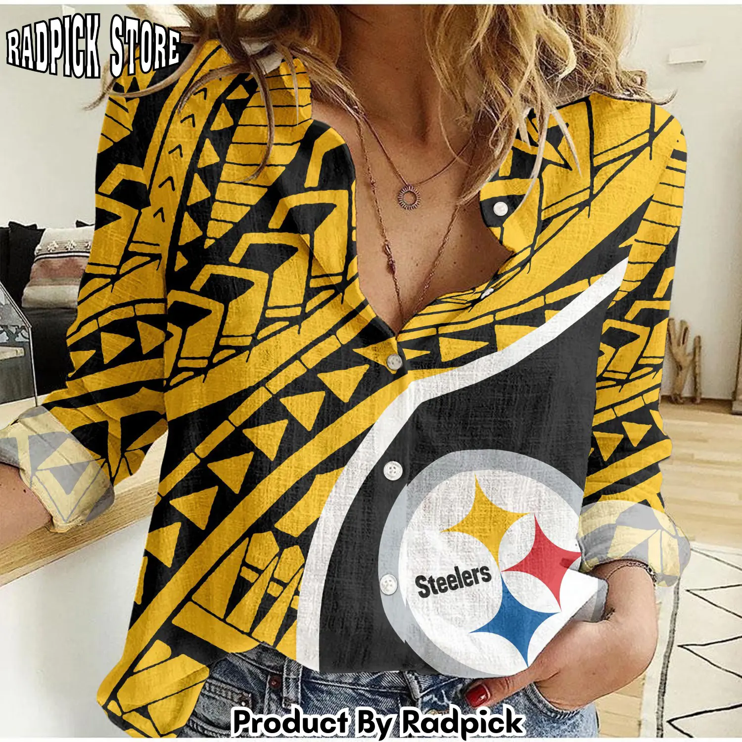 Radpick pittsburgh steelers woman shirt rp662436